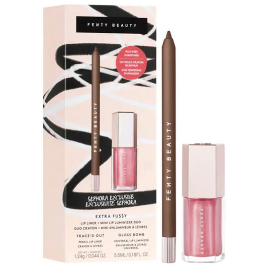 Fenty Beauty by Rihanna Extra Fussy Lip Liner + Mini Lip Luminizer Duo