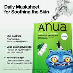 Anua x KPop Demon Hunters Hearleaf 77 mask