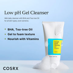 COSRX - Low pH Good Morning Gel Cleanser