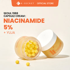 KSECRET - SEOUL 1988 Capsule Cream : Niacinamide 5% + Yuja