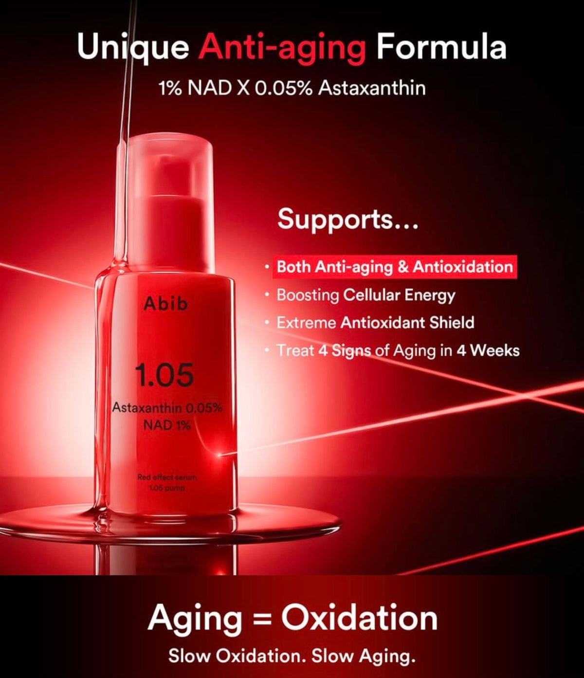 Abib - Red Effect Serum 1.05 Pump