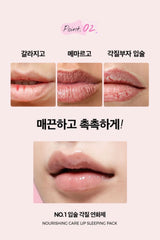 KLAVUU - Lip Sleeping Pack Boosting Kit