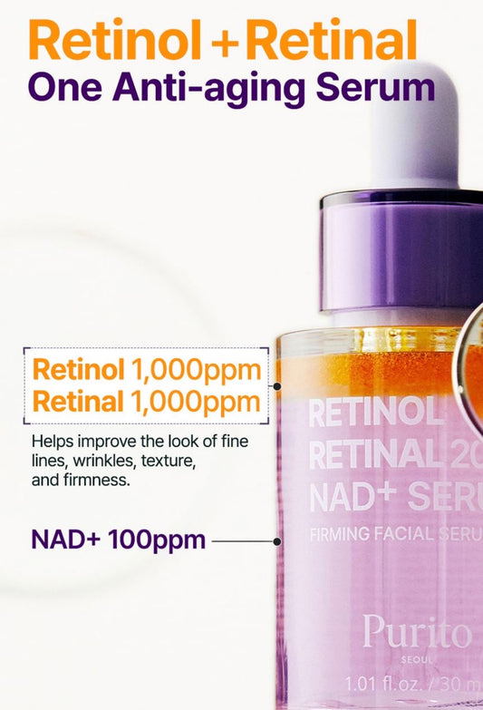 Purito Seoul - Retinol Retinal 2000 NAD+ serum