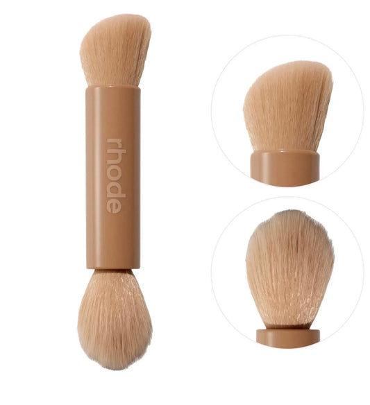 Rhode Pocket Brush Double-Ended Makeup Brush