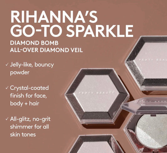 Fenty Beauty by Rihanna 
Diamond Bomb All-Over Diamond Veil
