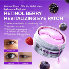 Anua Retinol Berry Revitalizing Eye Patch