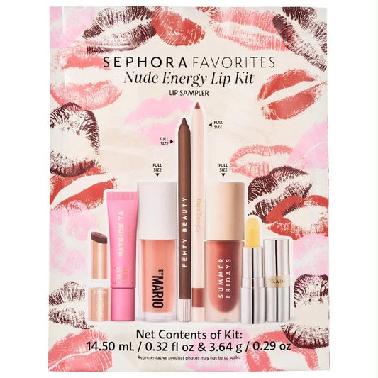 Sephora Favorites 
Nude Energy Lip Kit Makeup Set