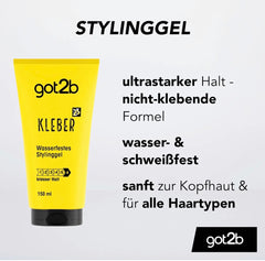 Got2b
Hair gel glue waterproof, 150 ml