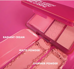 SEPHORA blush 
Blush Blush Blush. Cream & Powder Palette