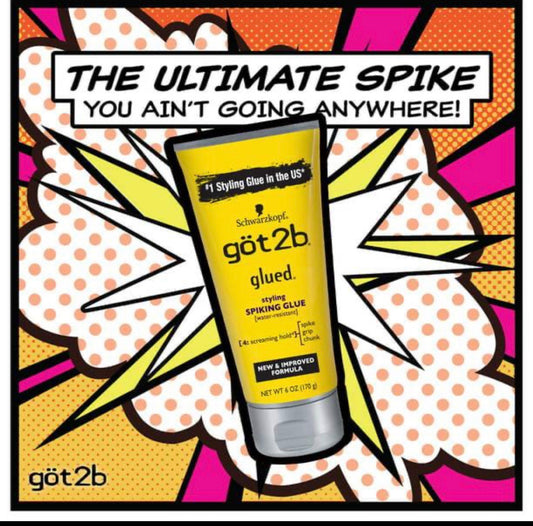 Got2b
Hair gel glue waterproof, 150 ml