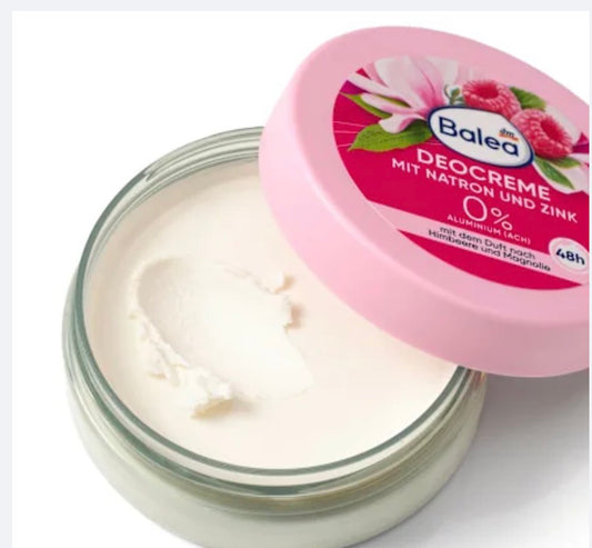 Balea Deodorant cream with baking soda & zinc, 50 ml