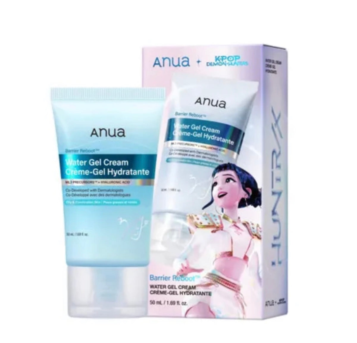 Anua x Kpop Demon Hunter Barrier Reboot Water Gel Cream 50ml