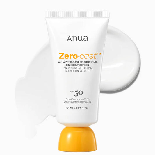 Anua - Zero-Cast Moisturizing Finish Sunscreen