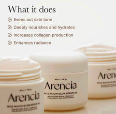 Arencia - Rice Mucin Glow Serum 30