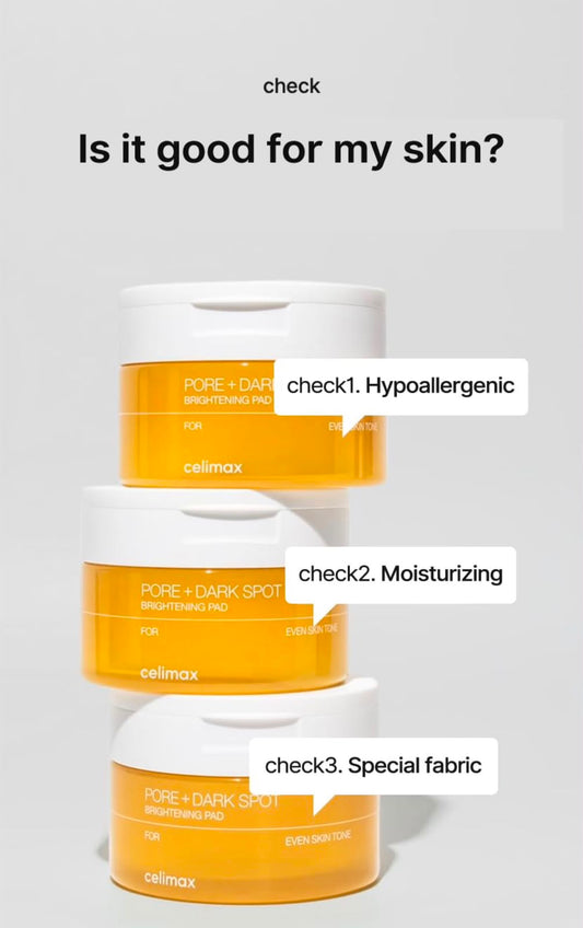celimax dark spot toner pads