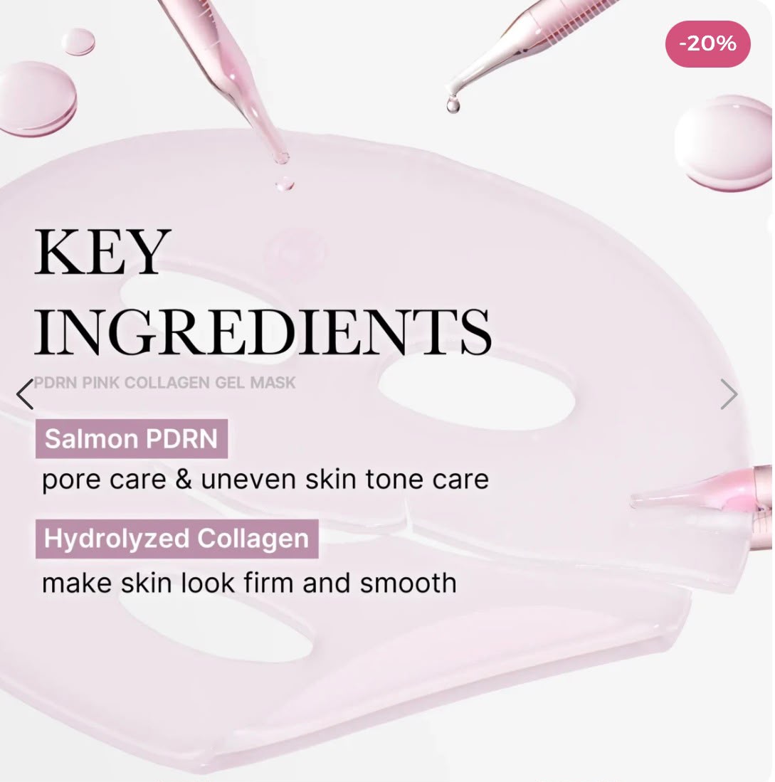medicube - PDRN Pink Collagen Gel Mask