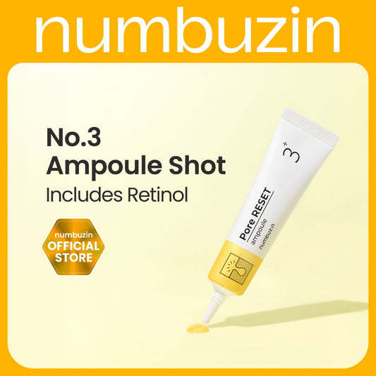 numbuzin - No. 3 Pore Reset Ampoule Shot