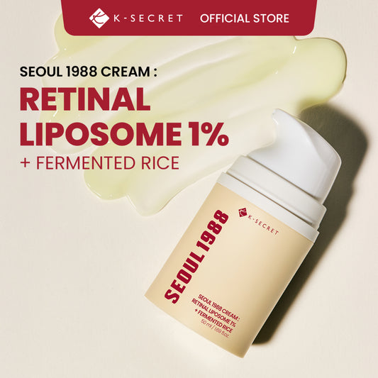 KSECRET - SEOUL 1988 Cream : Retinal Liposome 1% + Fermented Rice