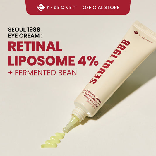 KSECRET - SEOUL 1988 Eye Cream : Retinal Liposome 4% + Fermented Bean