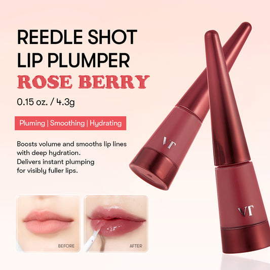 VT - Reedle Shot Lip Plumper Rose Berry