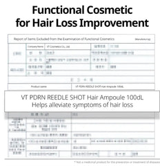 VT pdrn 100 hair ampoule